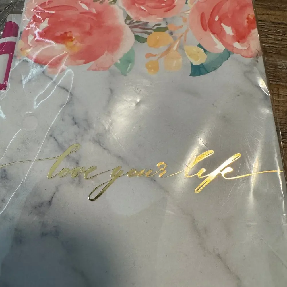 Notebook with Pen “Love Your Life” 160 Pages Premier 6x4